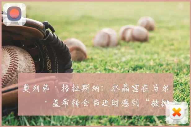 奥利弗·格拉斯纳：水晶宫在马尔克·盖希转会临近时感到“被抛弃”